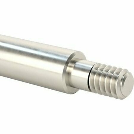 BSC PREFERRED 52100 Alloy Steel Threaded Linear Motion Shaft Threaded End x Straight End 3/8 Dia 12-1/2 Long 8350T81